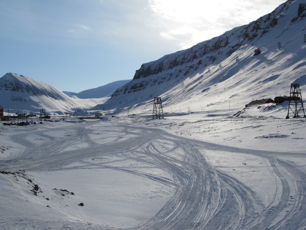 Outskirts of Longyearbyen, Svalbard