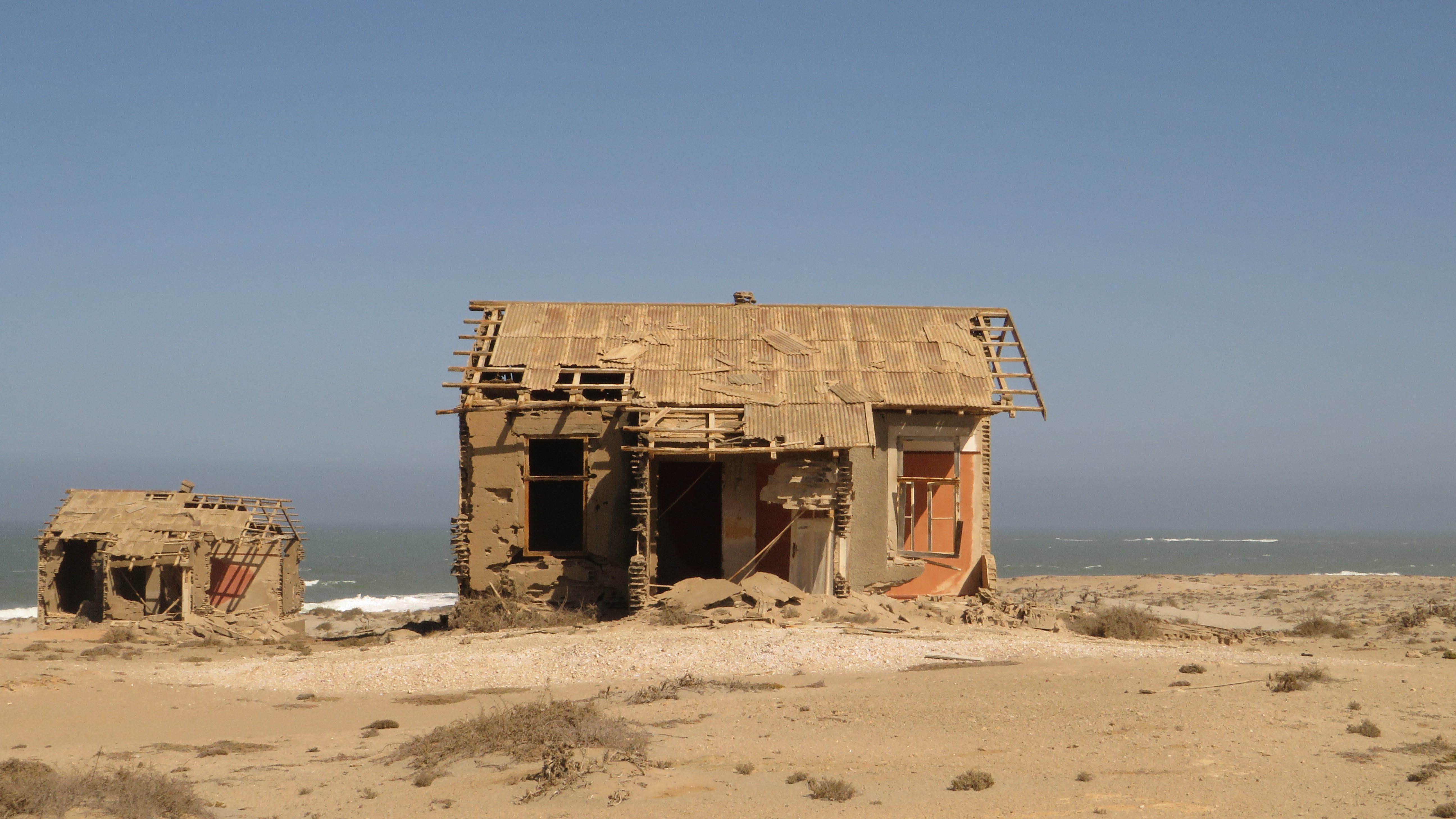 Abandoned house in Elizabeth Bay Diamond Mine, Namibia