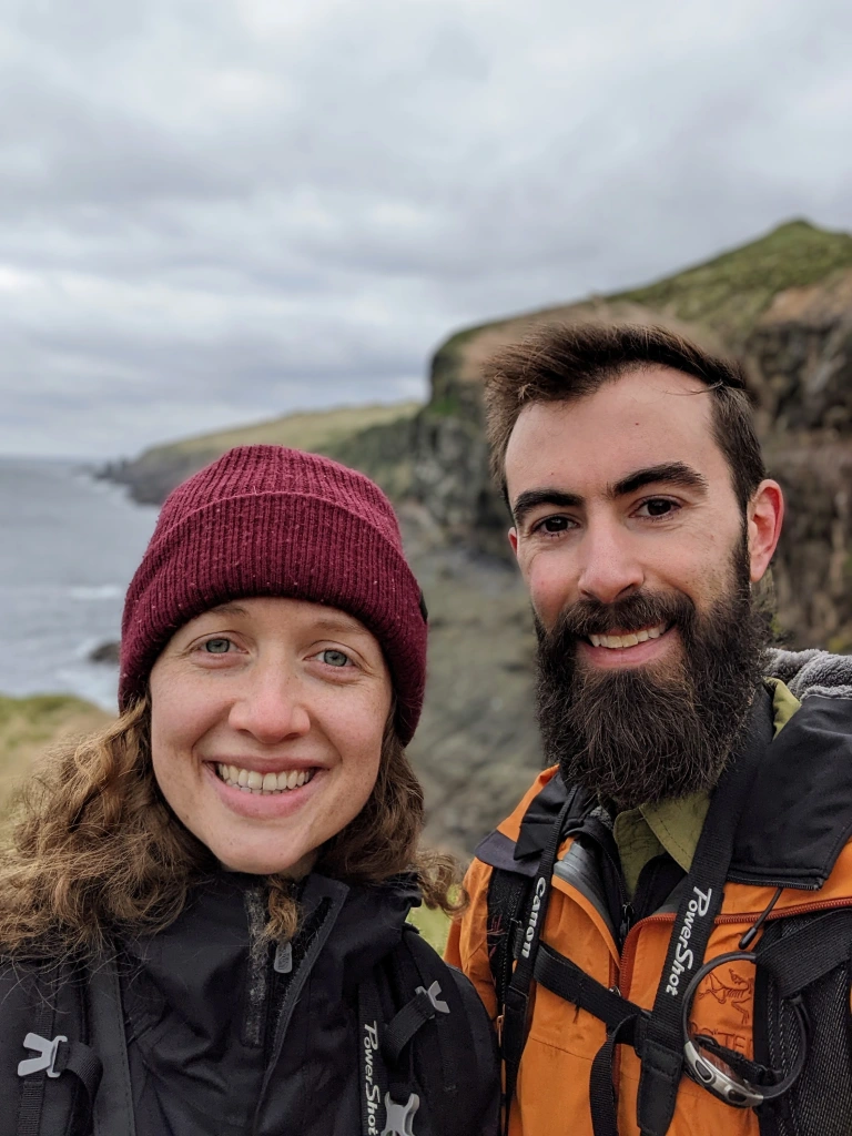 Alex and Emilia portrait in the Faroe Islands
